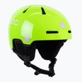 Casco da sci per bambini POC POCito Fornix MIPS giallo fluorescente/verde