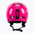 Casco da sci per bambini POC POCito Fornix MIPS rosa fluorescente 3