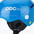 Casco da sci per bambini POC POCito Obex MIPS blu fluorescente 7