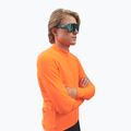 Maglia POC Radiant a manica lunga da uomo per il ciclismo, arancione zink