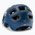 Casco da bici POC Tectal blu piombo opaco 4