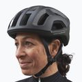 Casco da bici POC Ventral Lite nero uranio opaco 7