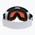 Occhiali da sci POC Fovea Mid Clarity idrogeno bianco/arancione specchiato 3