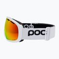 Occhiali da sci POC Fovea Mid Clarity idrogeno bianco/arancione specchiato 4