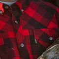 Camicia da uomo Pinewood Lumbo red/black 5