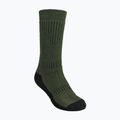 Calzini da trekking da uomo Pinewood Drytex verde medio/marrone