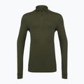 Felpa termica Pinewood Abisko Merino Base Layer Half Zip Uomo d.mossgreen