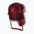 Berretto invernale Pinewood Classic Checked Fur rosso / nero 2