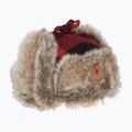 Berretto invernale Pinewood Classic Checked Fur rosso / nero 3