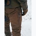 Pinewood Småland Hunters Extreme Fleece guanti da uomo h.brown / suede brown 5