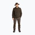 Felpa uomo Pinewood Småland Hunters mezza zip h.brown 2
