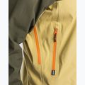 Giacca antipioggia Pinewood Abisko Trekking 3L da uomo, colore fieno dorato/verde muschio 7