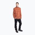 Camicia Pinewood Abisko Hiking Flannel arancione bruciato da uomo 2