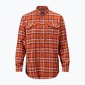 Camicia Pinewood Abisko Hiking Flannel arancione bruciato da uomo 7