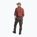 Camicia Pinewood da uomo Härjedalen terracotta/verde 4