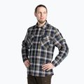 Camicia Pinewood da uomo Härjedalen verde/navy
