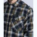 Camicia Pinewood da uomo Härjedalen verde/navy 6