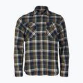 Camicia Pinewood da uomo Härjedalen verde/navy 7