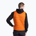 Giacca smanicata trekking arancione bruciata Pinewood Abisko Insulation da uomo 3