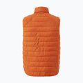 Giacca smanicata trekking arancione bruciata Pinewood Abisko Insulation da uomo 9