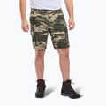 Pantaloncini da trekking Pinewood Värnamo Serengeti kaki camou da uomo