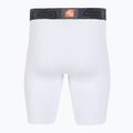 Pantaloncini a compressione con protezione inguinale Shock Doctor Compression bianco 2