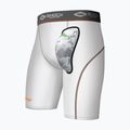 Shorts da uomo per sport da combattimento Shock Doctor AirCore Cup Compression white