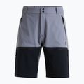 Pantaloncini Peak Performance Stretch Trek da uomo, grigio/nero, silenziosi