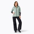 Giacca antipioggia Peak Performance Nightbreak da donna, verde cenerino/grigio movimento 2