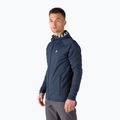 Felpa da uomo Peak Performance Rider Zip Hood 2022 blu shadow trekking