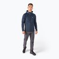 Felpa da uomo Peak Performance Rider Zip Hood 2022 blu shadow trekking 2