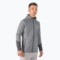 Felpa da trekking Peak Performance Rider Zip Hood Uomo grigio tranquillo/grigio movimento
