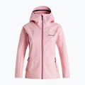 Giacca softshell Peak Performance Explore Hood da donna, colore arancione caldo