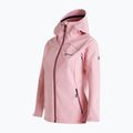 Giacca softshell Peak Performance Explore Hood da donna, colore arancione caldo 2