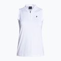 Polo Peak Performance Turf Zip da donna, bianco 5