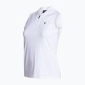 Polo Peak Performance Turf Zip da donna, bianco 6