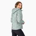 Piumino Peak Performance donna Argon Light Hood verde cenerino 3