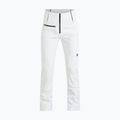 Pantaloni da sci da donna Peak Performance High Stretch bianco sporco