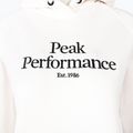 Felpa trekking da donna Peak Performance Original Hood bianco sporco 3