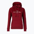 Felpa da trekking da donna Peak Performance Original Hood rogue red