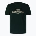 Camicia da trekking Peak Performance Original verde scarabeo da uomo