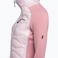 Giacca donna Peak Performance Helium Down Hybrid Hood cold blush 4