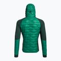 Giacca da uomo Peak Performance Helium Down Hybrid Hood verde edera 2