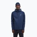 Felpa da trekking da uomo Peak Performance Rider Zip Hood blu ombra