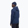 Felpa da trekking da uomo Peak Performance Rider Zip Hood blu ombra 2