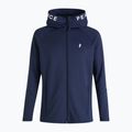 Felpa da trekking da uomo Peak Performance Rider Zip Hood blu ombra 4
