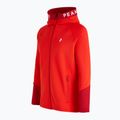 Uomo Peak Performance Rider Zip Hood felpa da trekking rosso racing 2