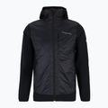Giacca con cappuccio Peak Performance Radiance Hybrid da uomo, nero