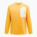 Felpa Peak Performance Freelight Polartec Grid arancione fiammante da uomo 5