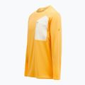 Felpa Peak Performance Freelight Polartec Grid arancione fiammante da uomo 7